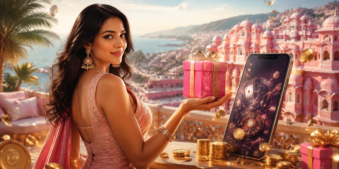 User enjoying live casino games on mobile at Jaipur